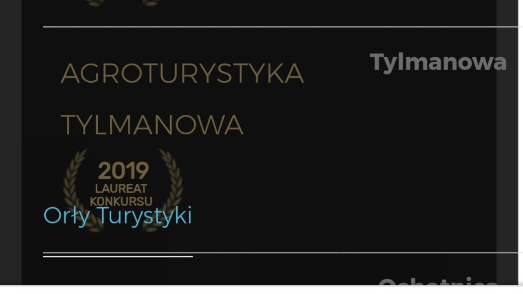 Agroturystyka Tylmanowa Exterior foto